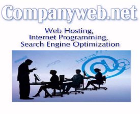 CompanyWeb.net: Web Hosting, Internet Programming, Search Engine Optimization